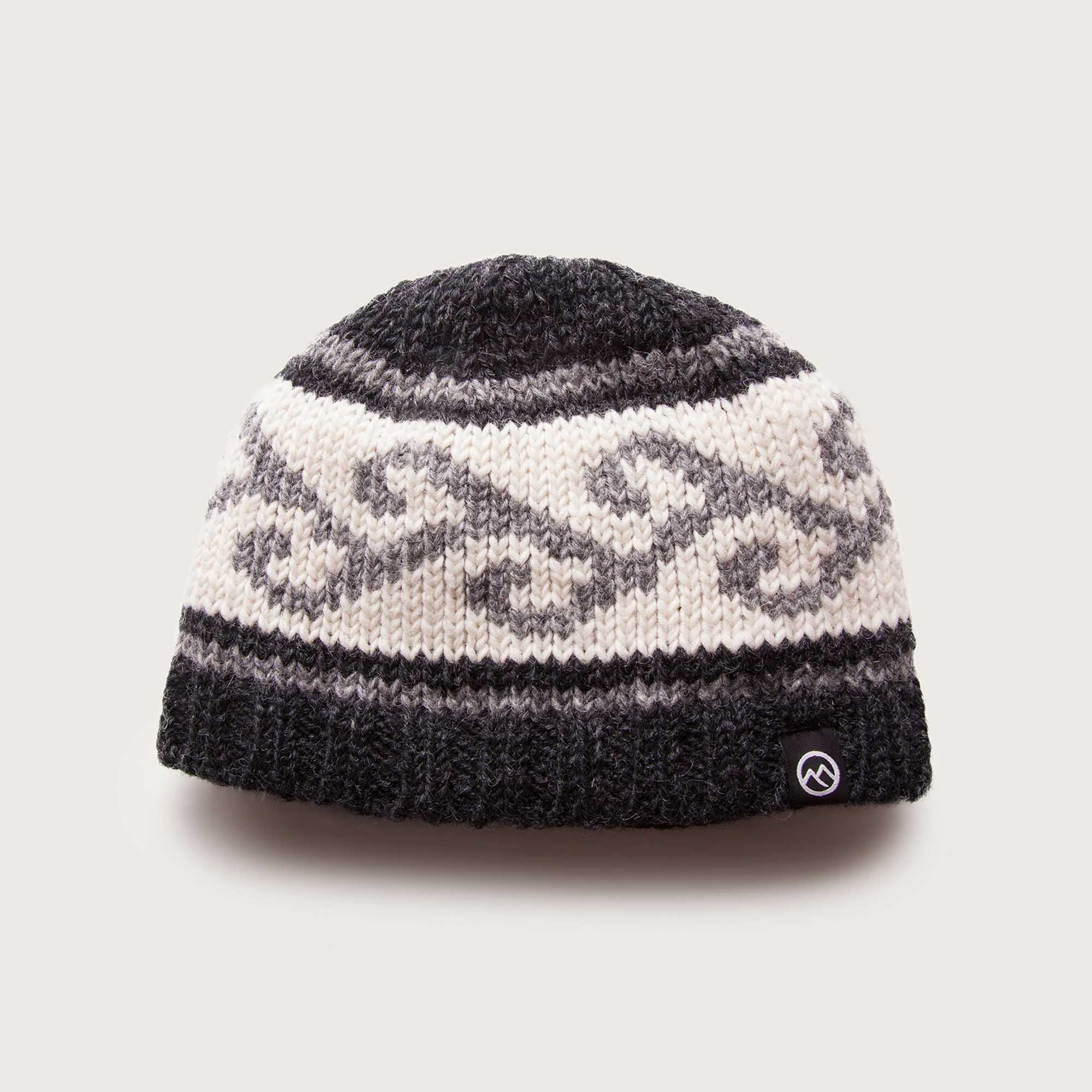 Koru Wool Beanie - Charcoal - Image 4
