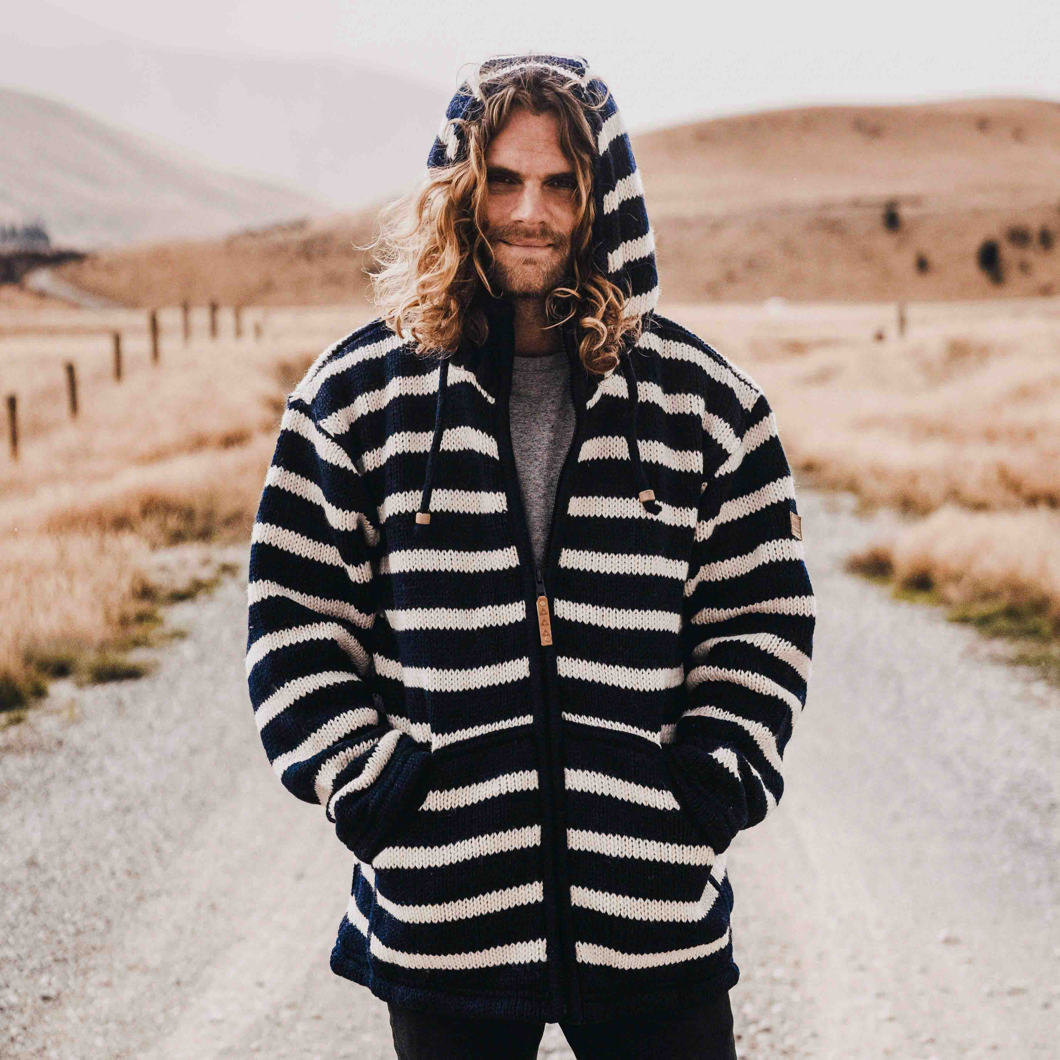Men's Piha NZ Wool Jacket - Image 3
