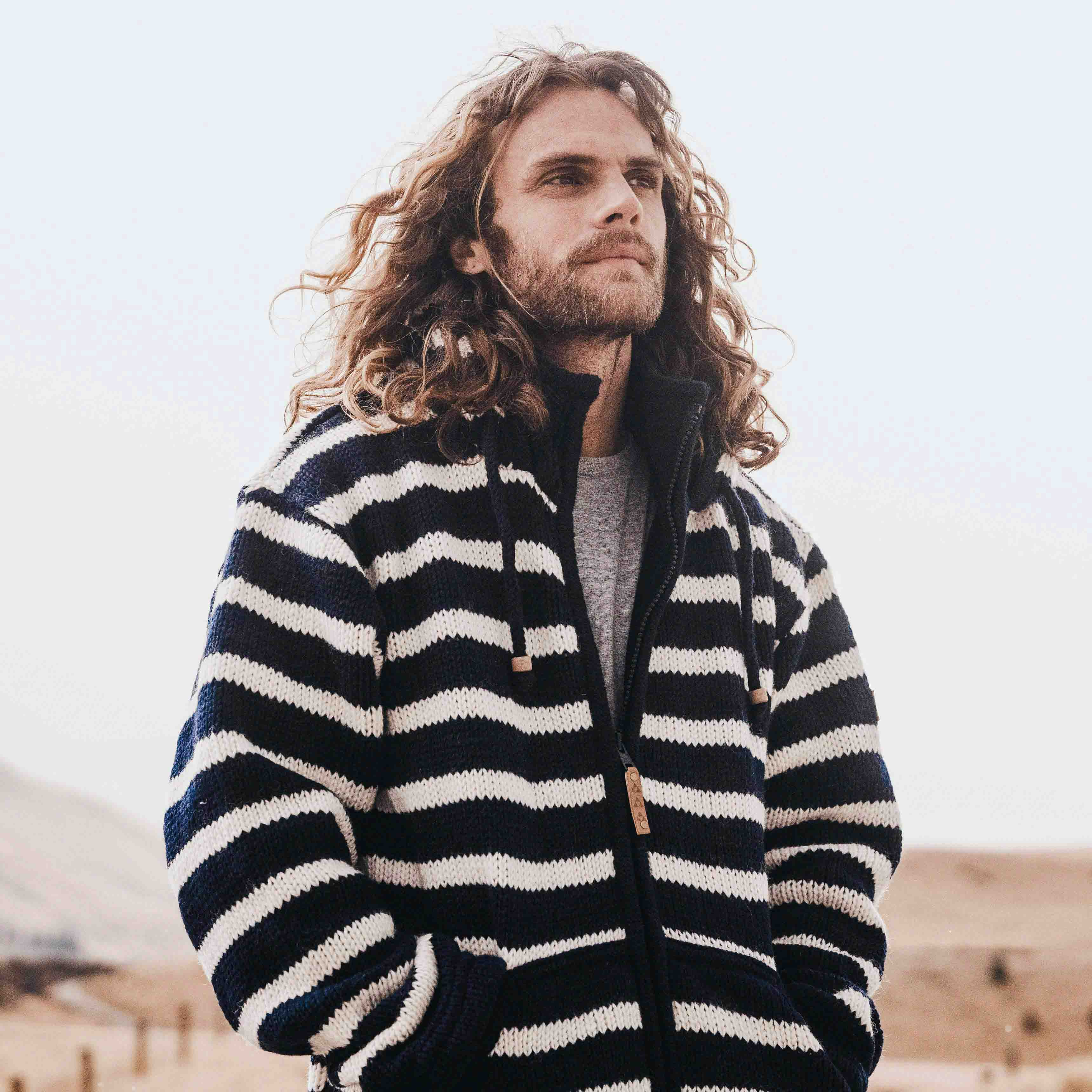 Men's Piha NZ Wool Jacket - Image 4
