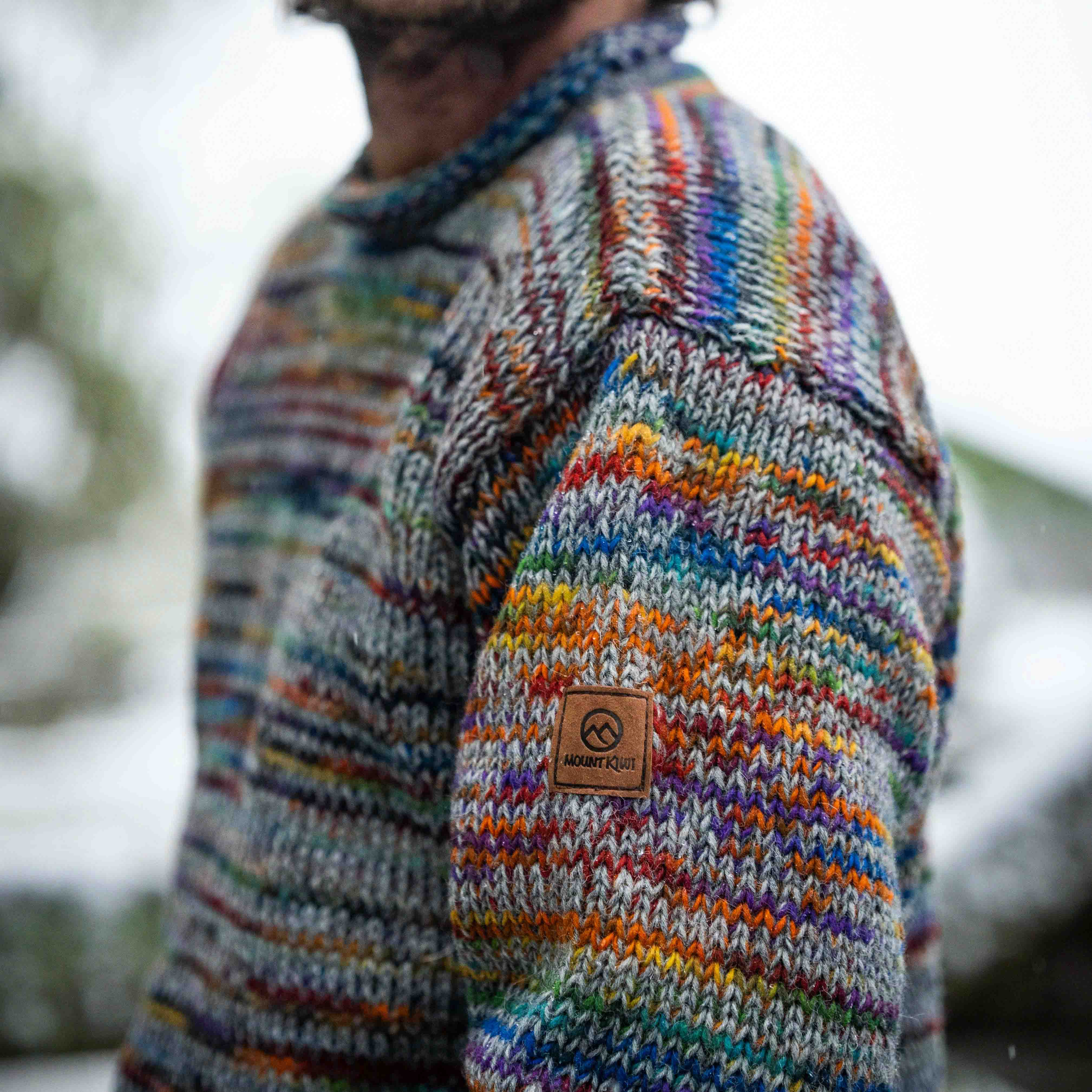 Men's Weekender NZ Wool Jersey - Multi Mix - Image 4