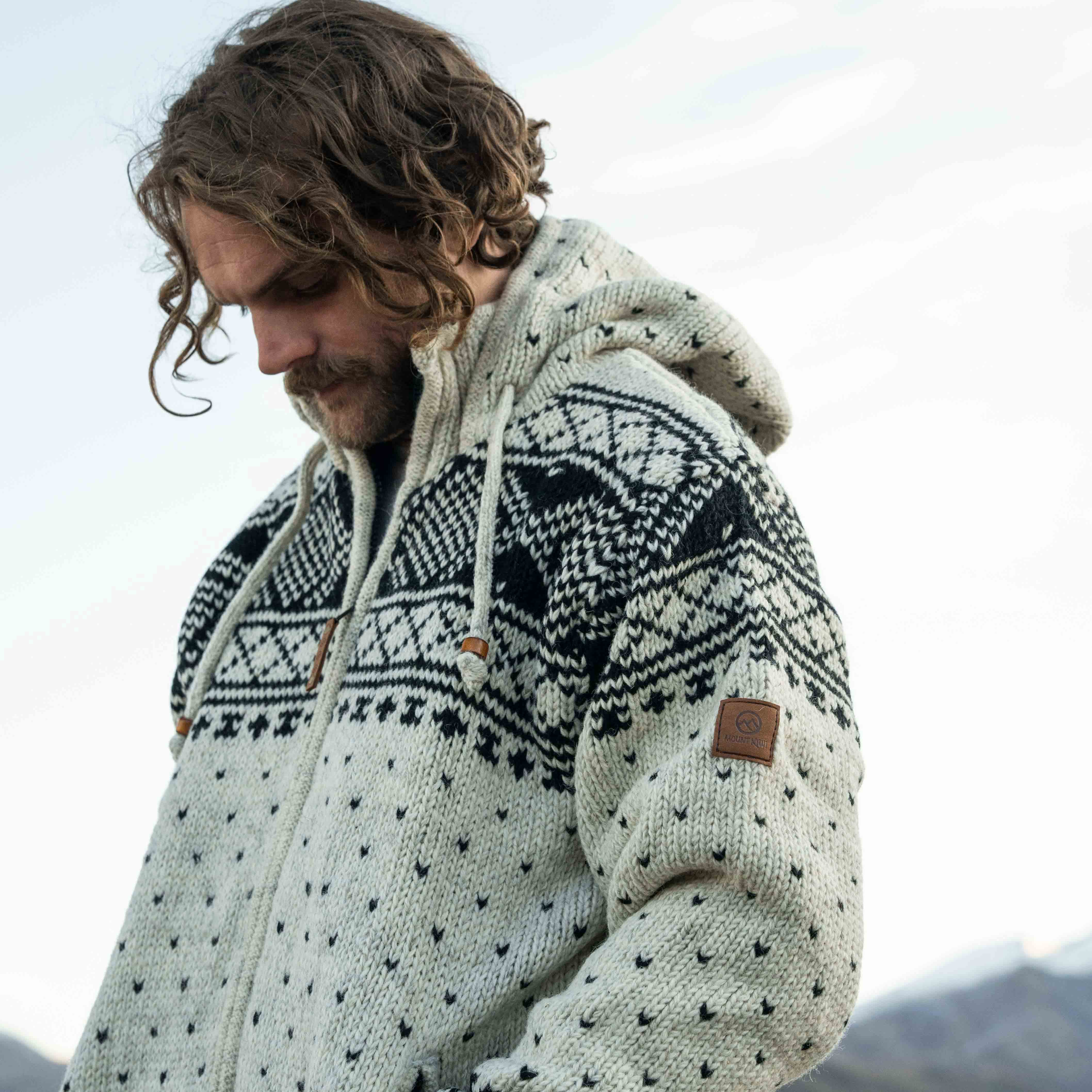 Men's Whistler NZ Wool Jacket - Oat - Image 4