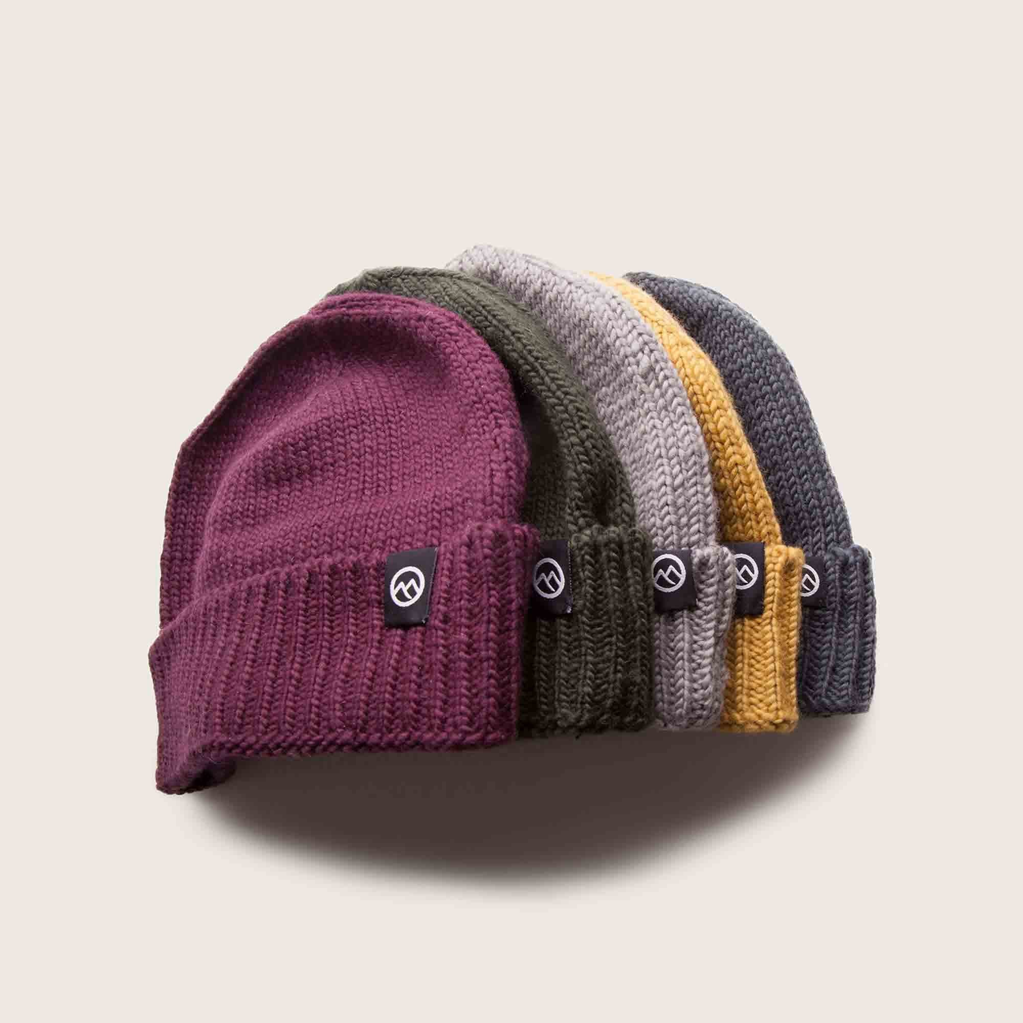 Merino Wool Fisherman Beanie - Black - Image 6
