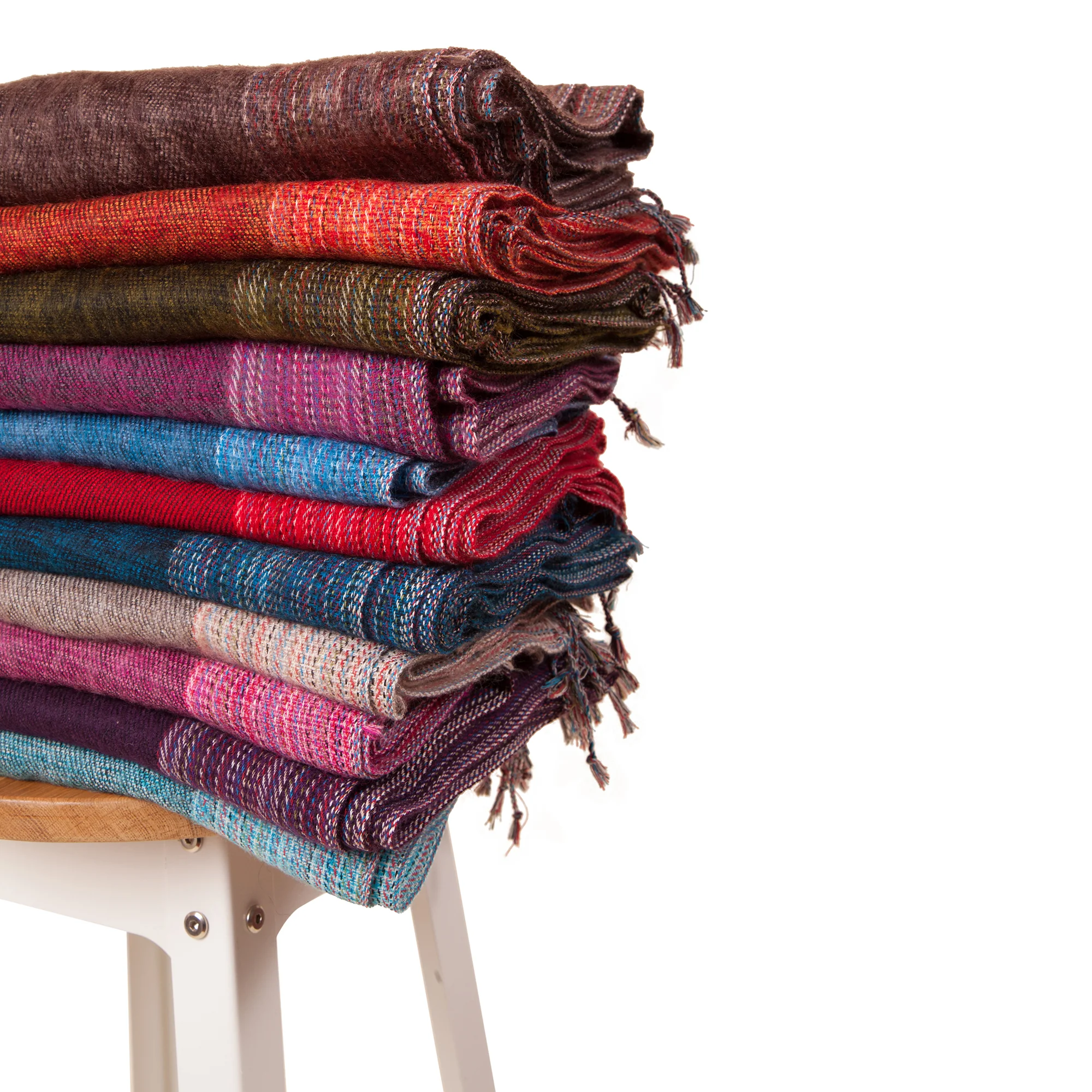 Sherpa Scarf/Shawl - Tangelo - Image 5