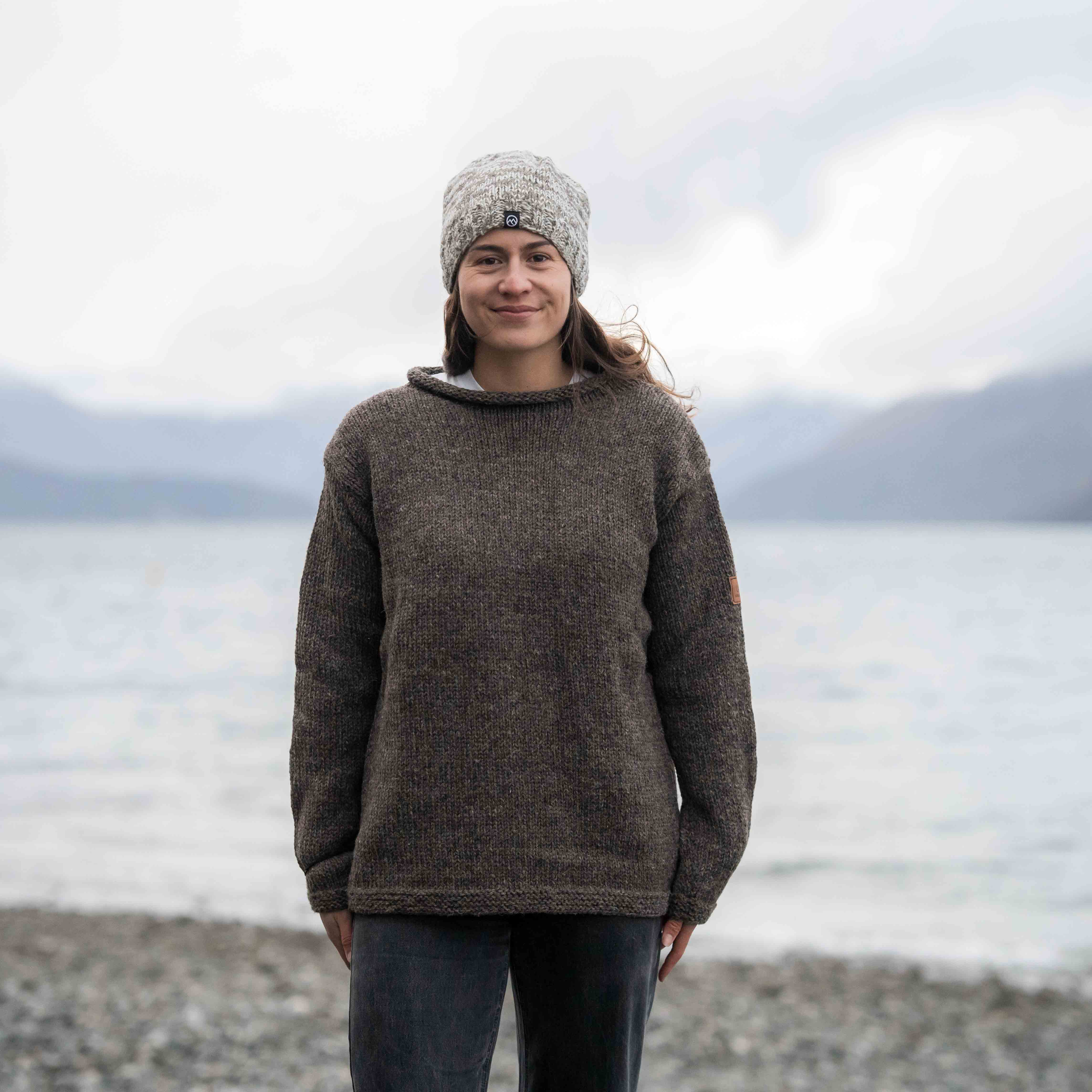 Sherpa Wool Beanie - Naturals - Image 4