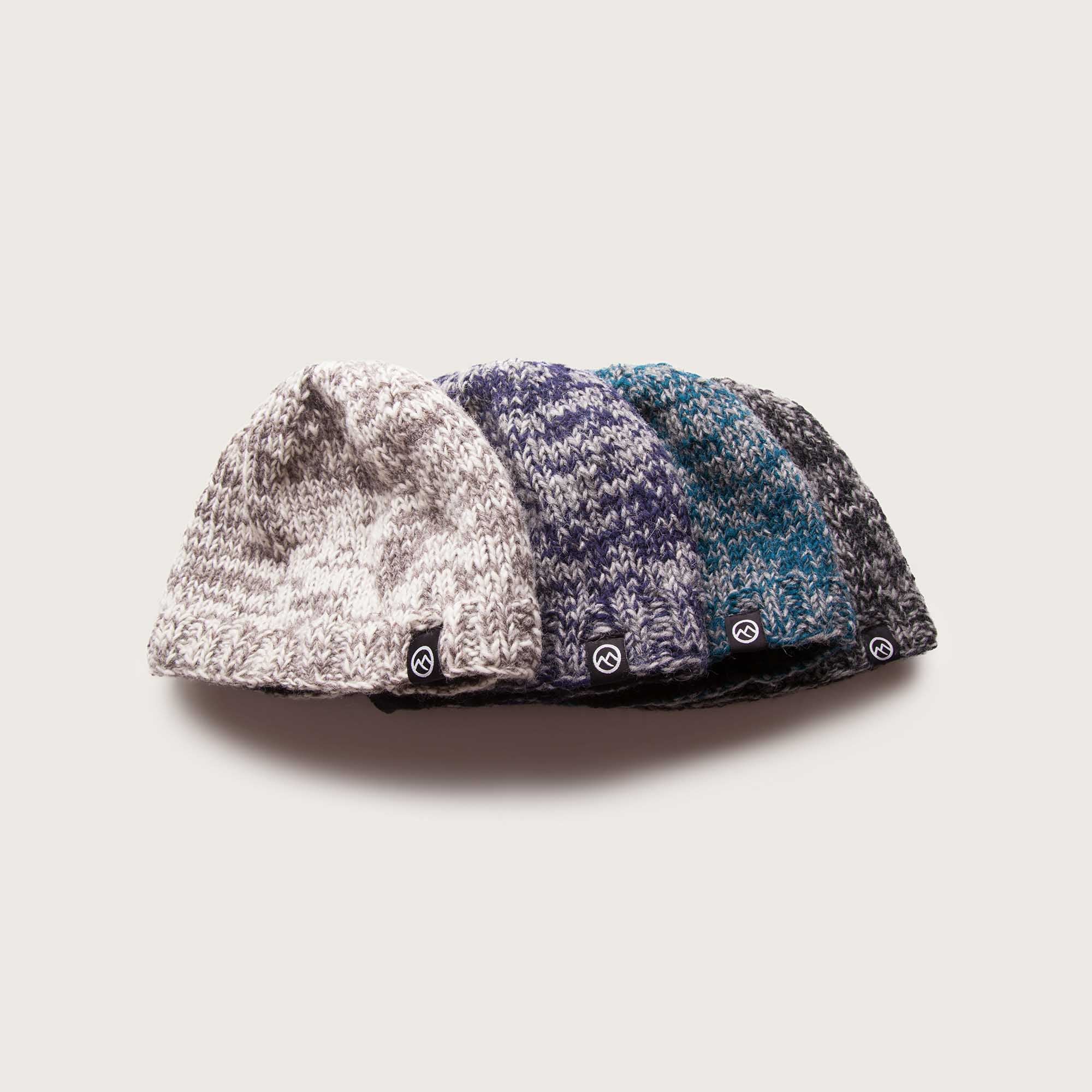 Sherpa Wool Beanie - Petrol - Image 6
