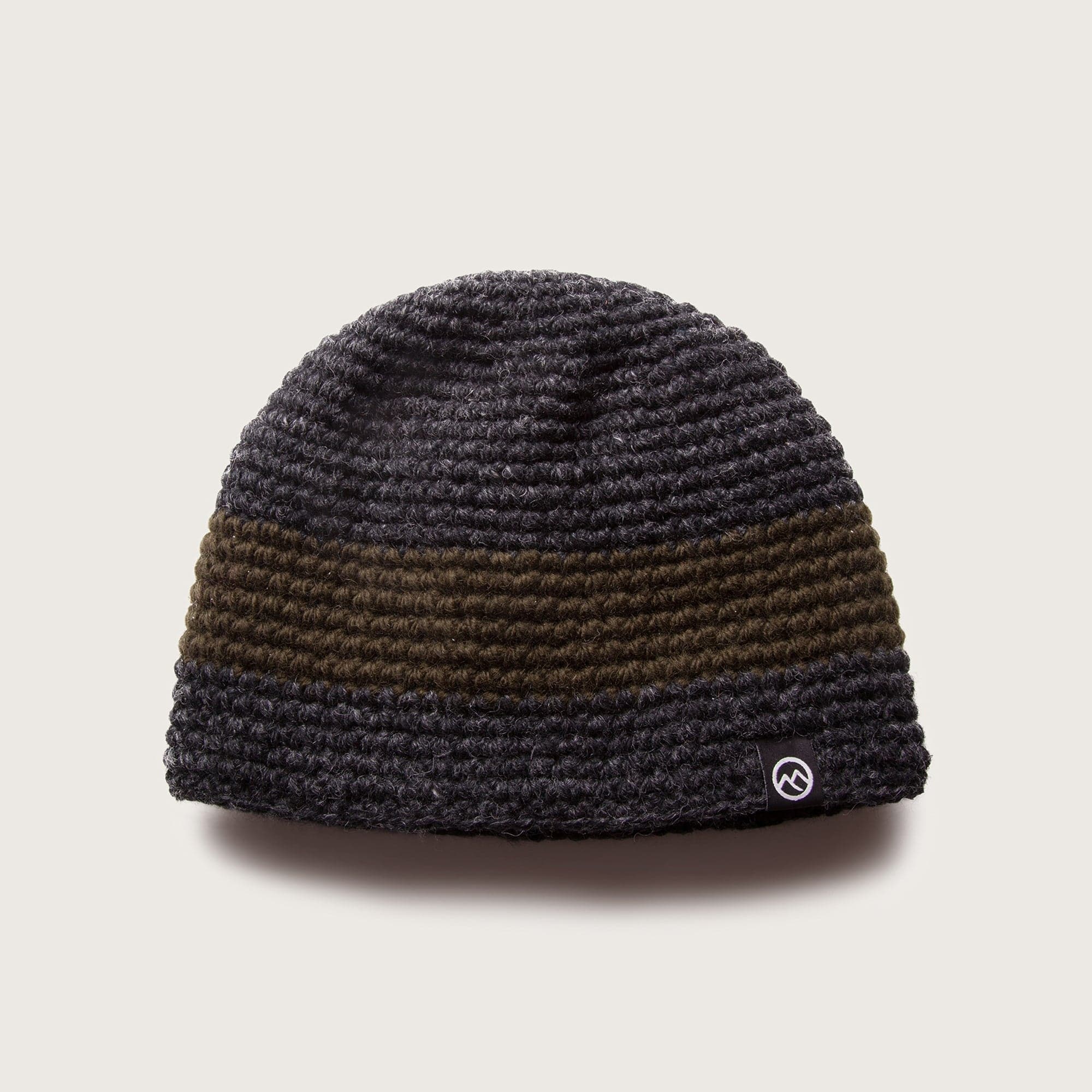 Tongariro Wool Beanie - Charcoal Green - Image 4