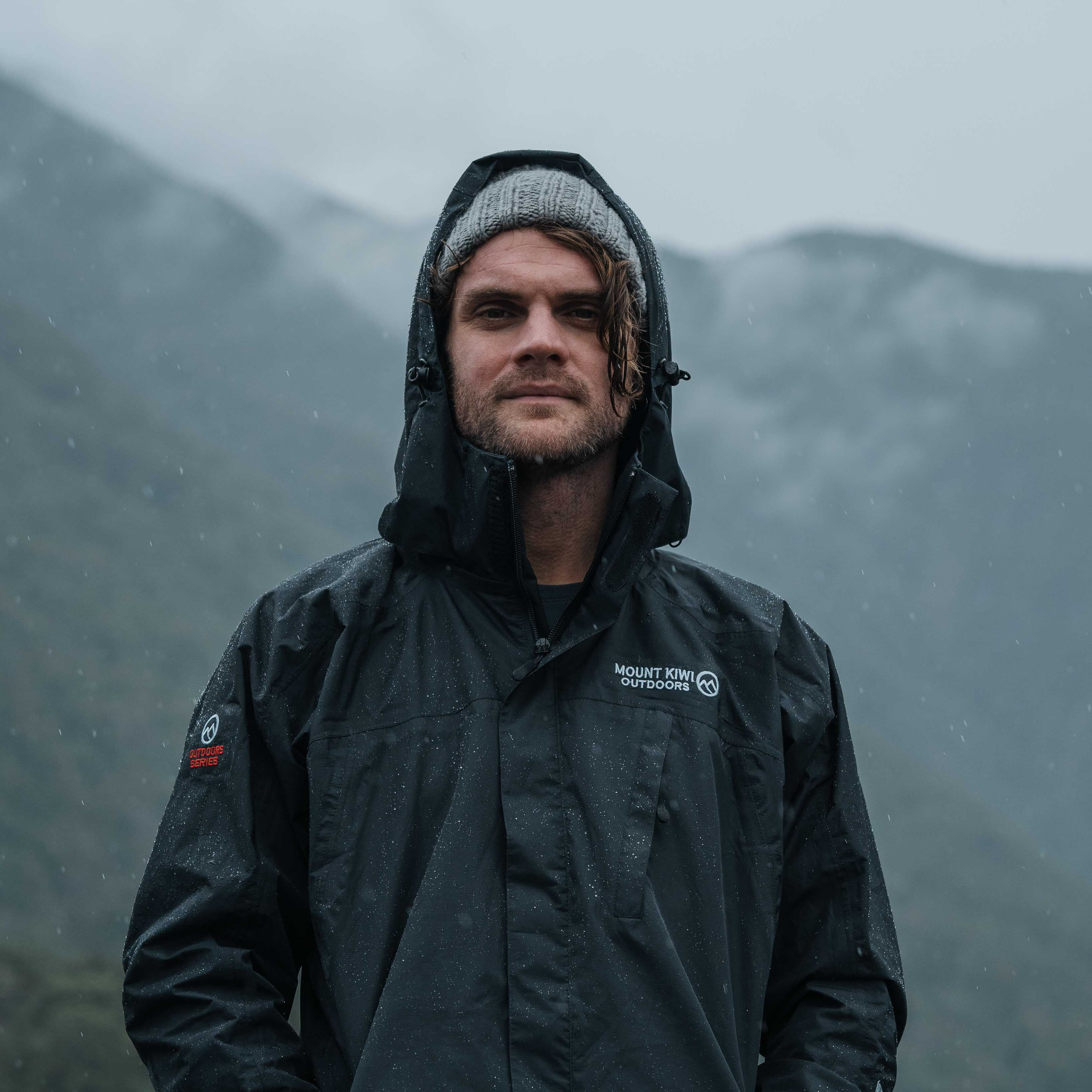 Ventura Waterproof Rain Jacket - Men Black - Image 3