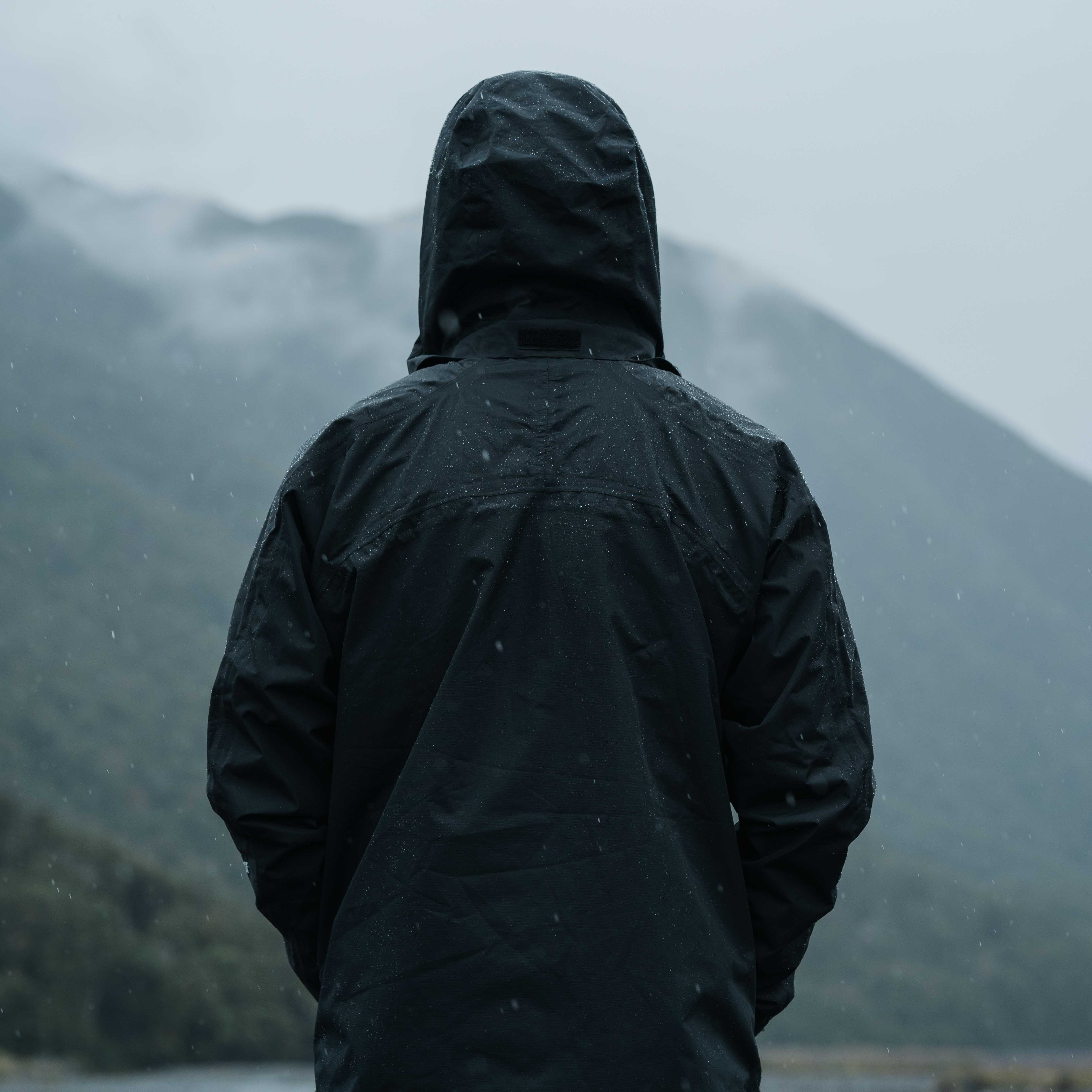 Ventura Waterproof Rain Jacket - Men Black - Image 4