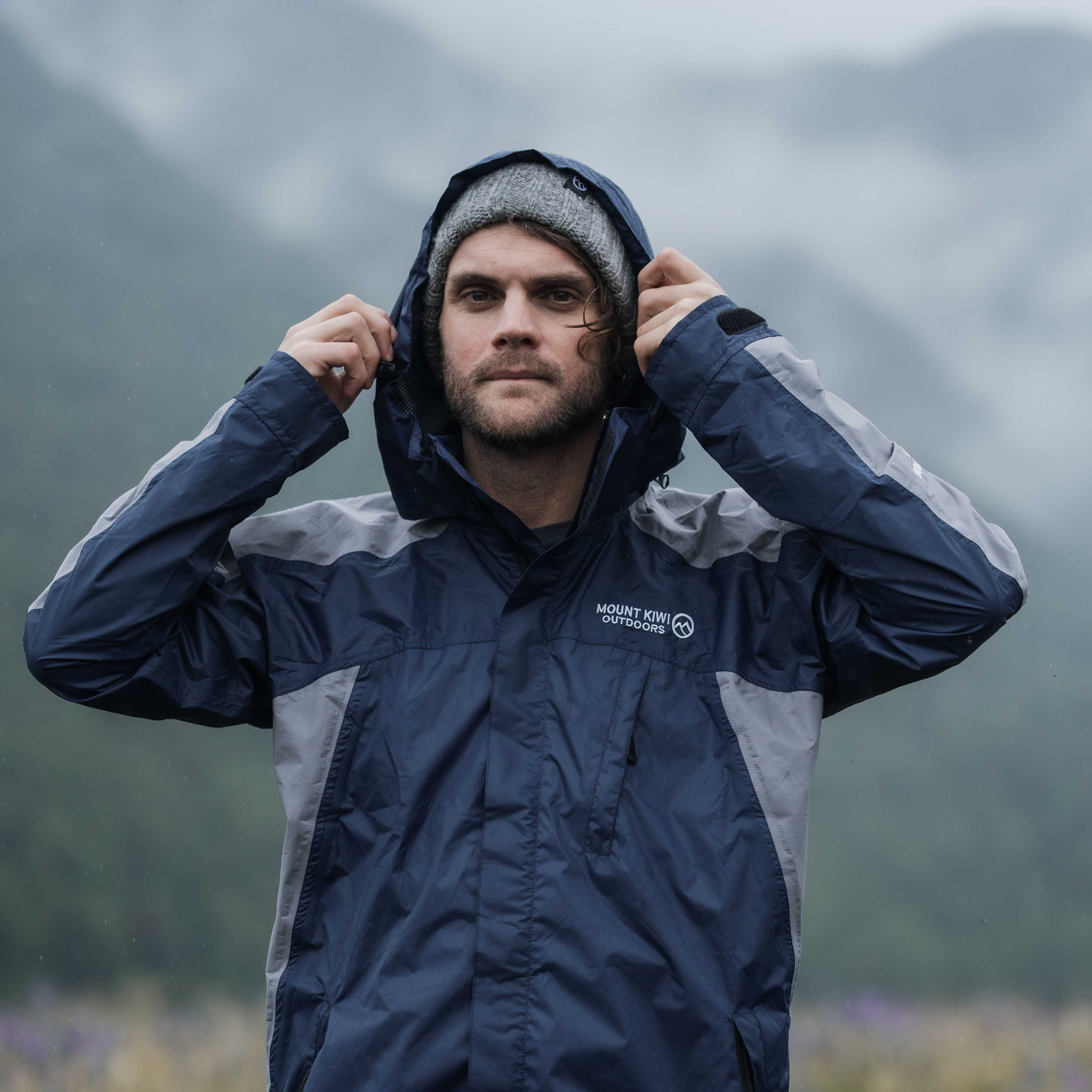 Ventura Waterproof Rain Jacket - Men Navy - Image 3