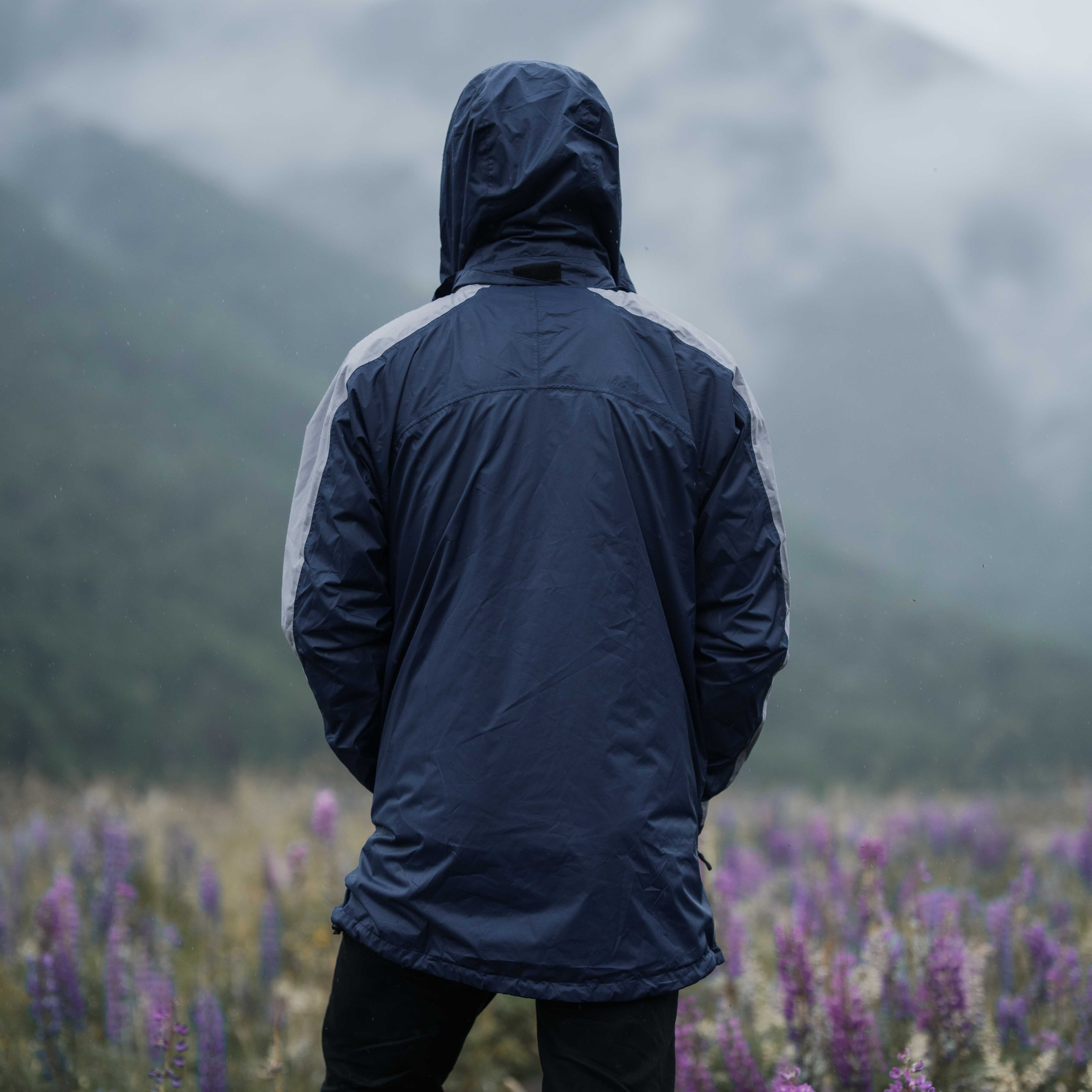 Ventura Waterproof Rain Jacket - Men Navy - Image 4