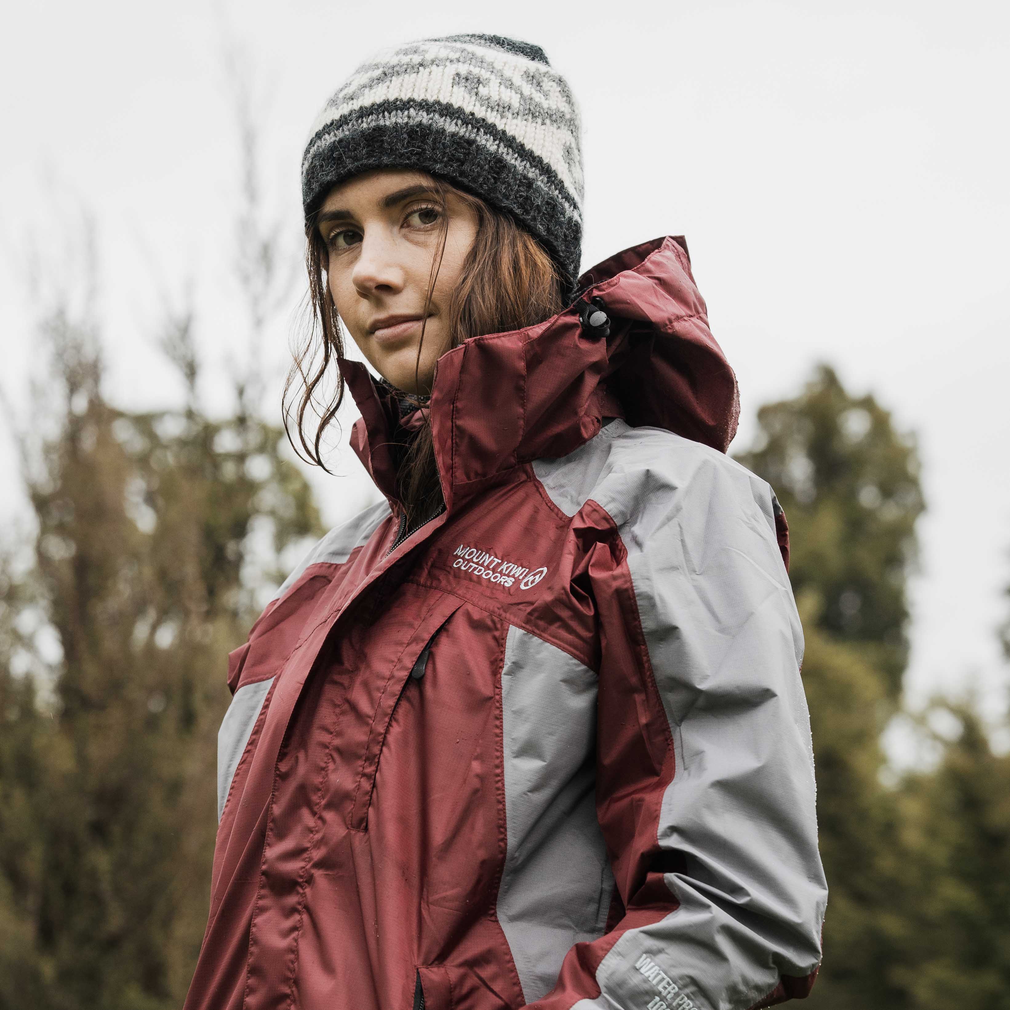 Ventura Waterproof Rain Jacket - Women Red - Image 4