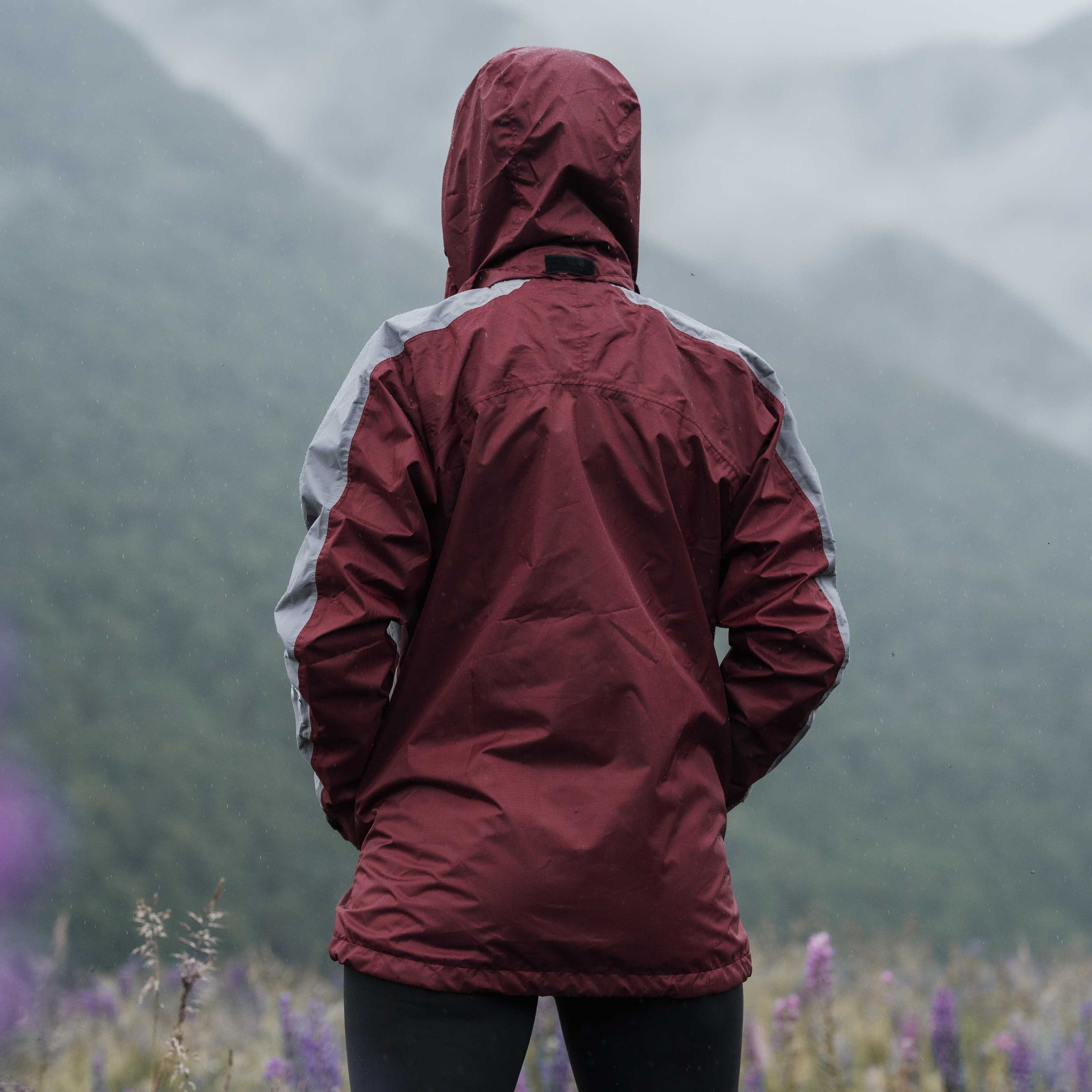 Ventura Waterproof Rain Jacket - Women Red - Image 6