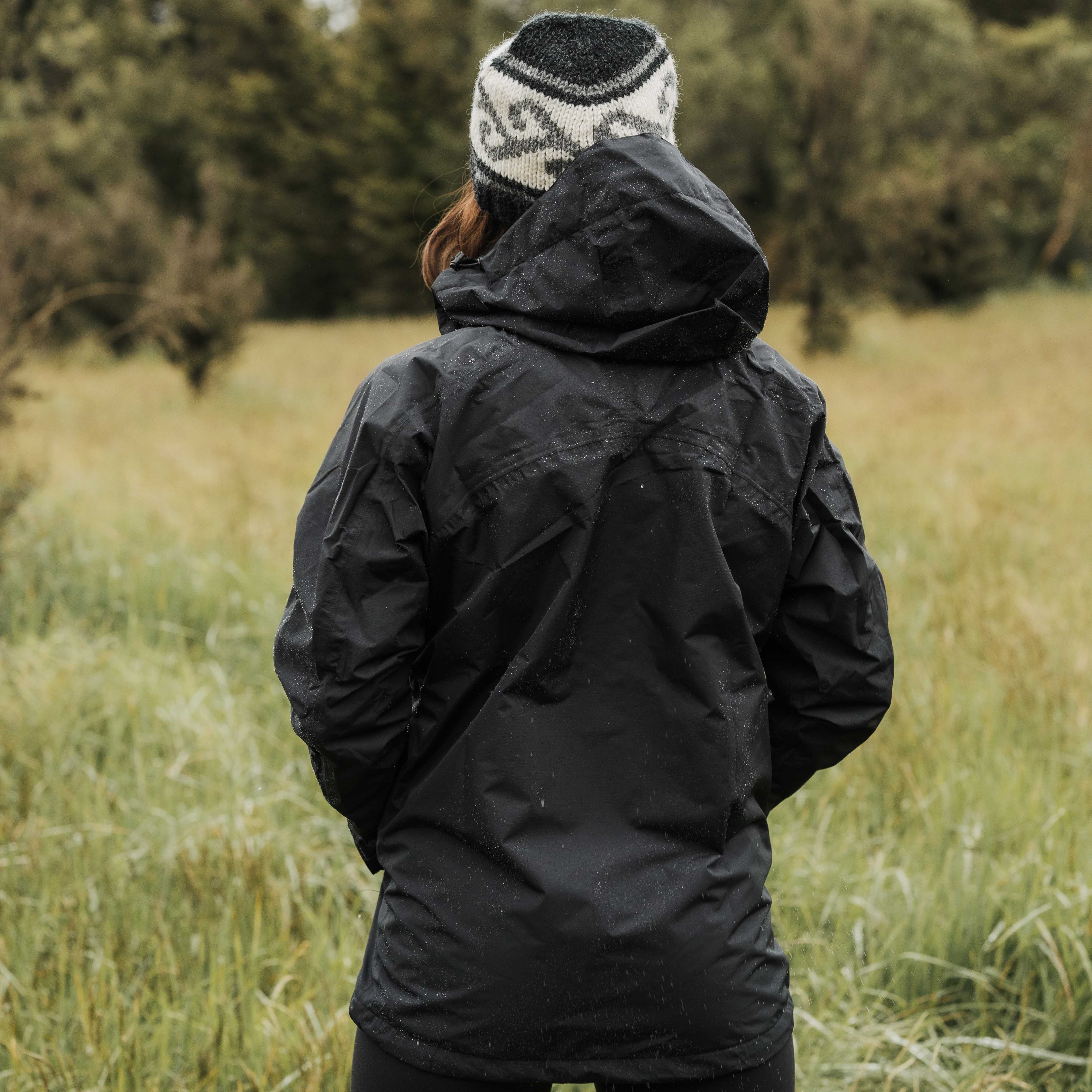 Ventura Waterproof Rain Jacket - Womens Black - Image 3