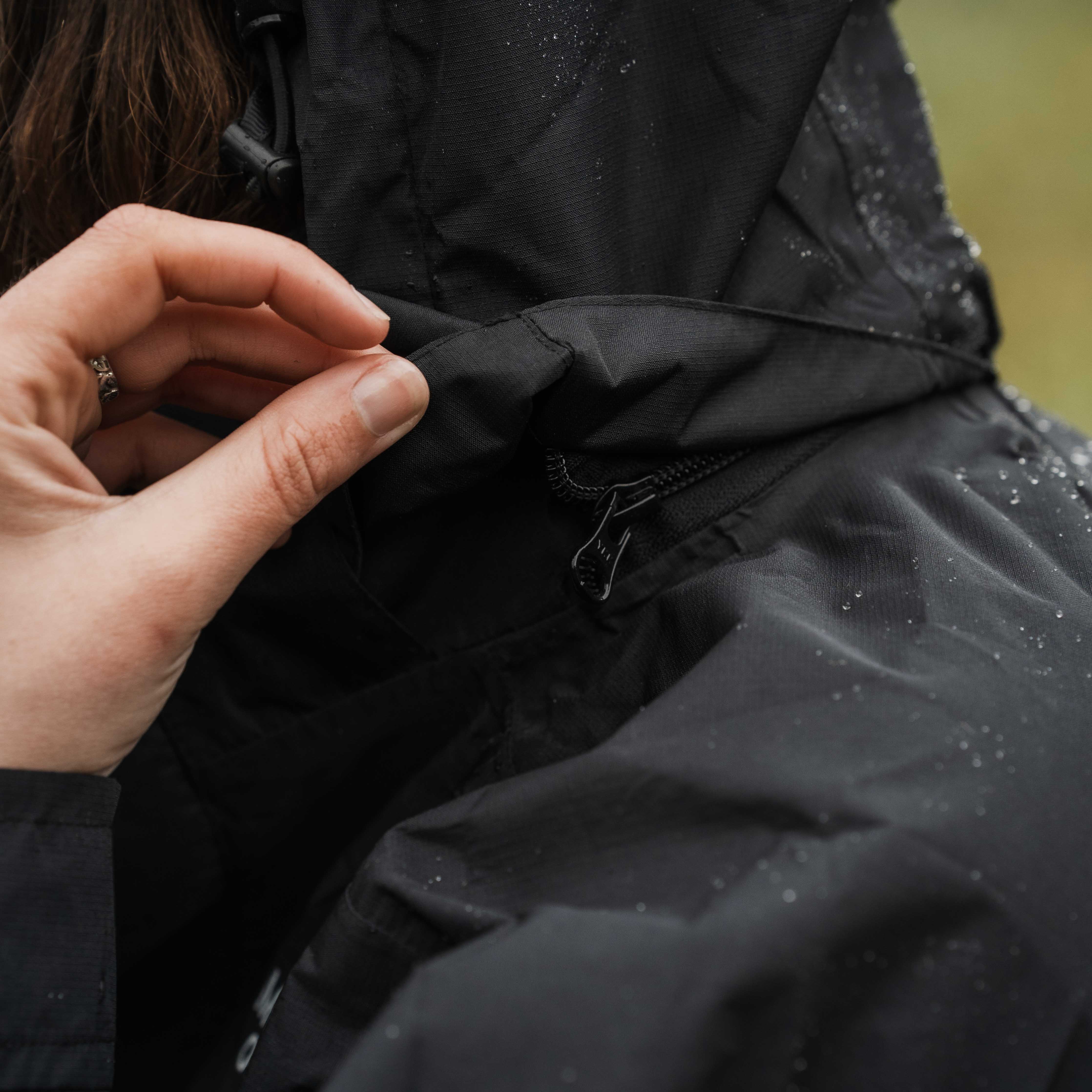 Ventura Waterproof Rain Jacket - Womens Black - Image 6
