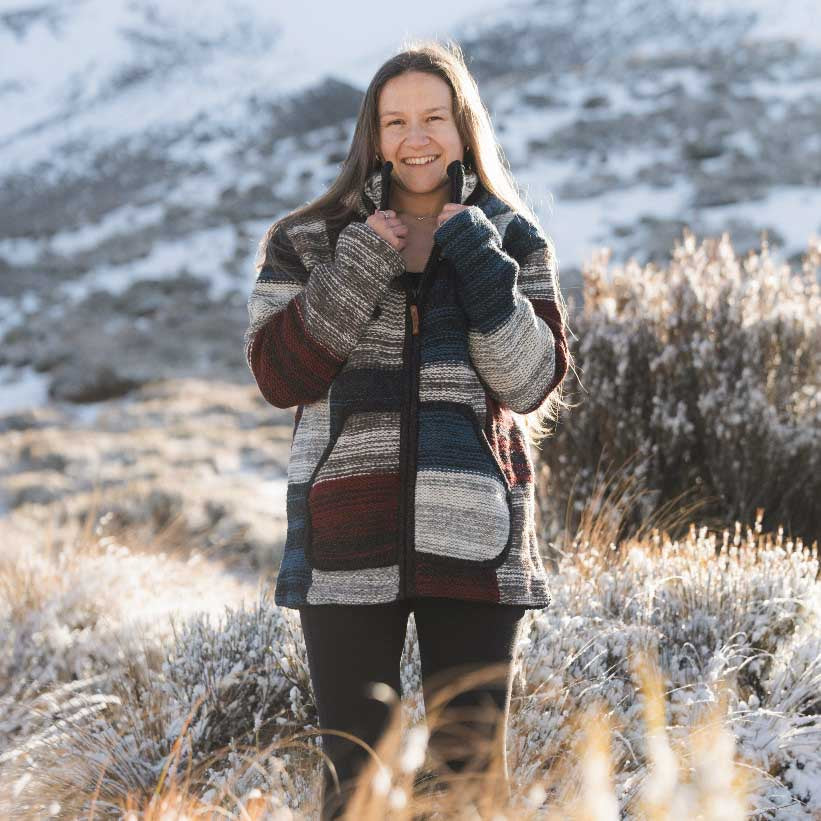 Women's Sherpa NZ Wool Jacket - Image 4