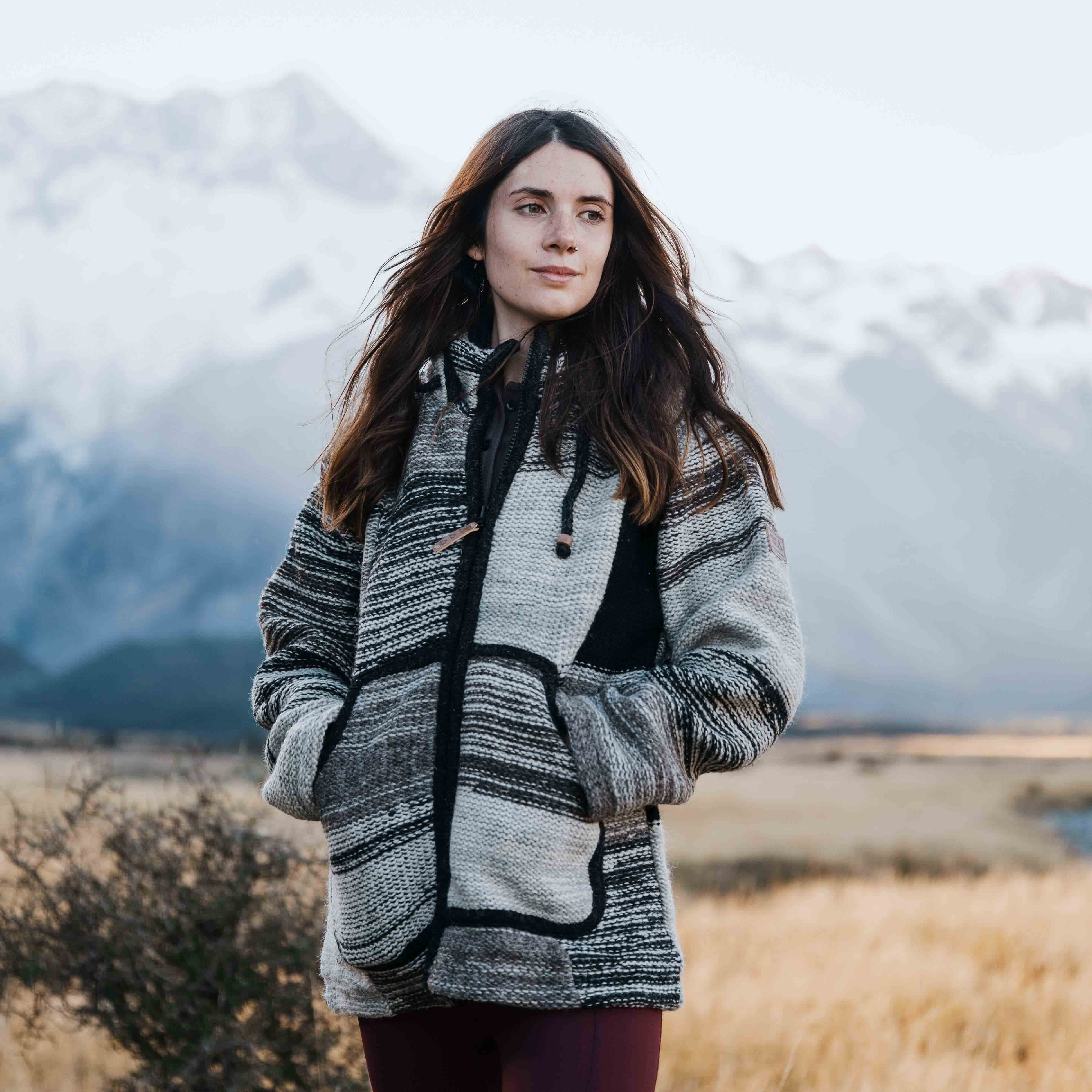 Women's Tekapo NZ Wool Jacket - Image 5