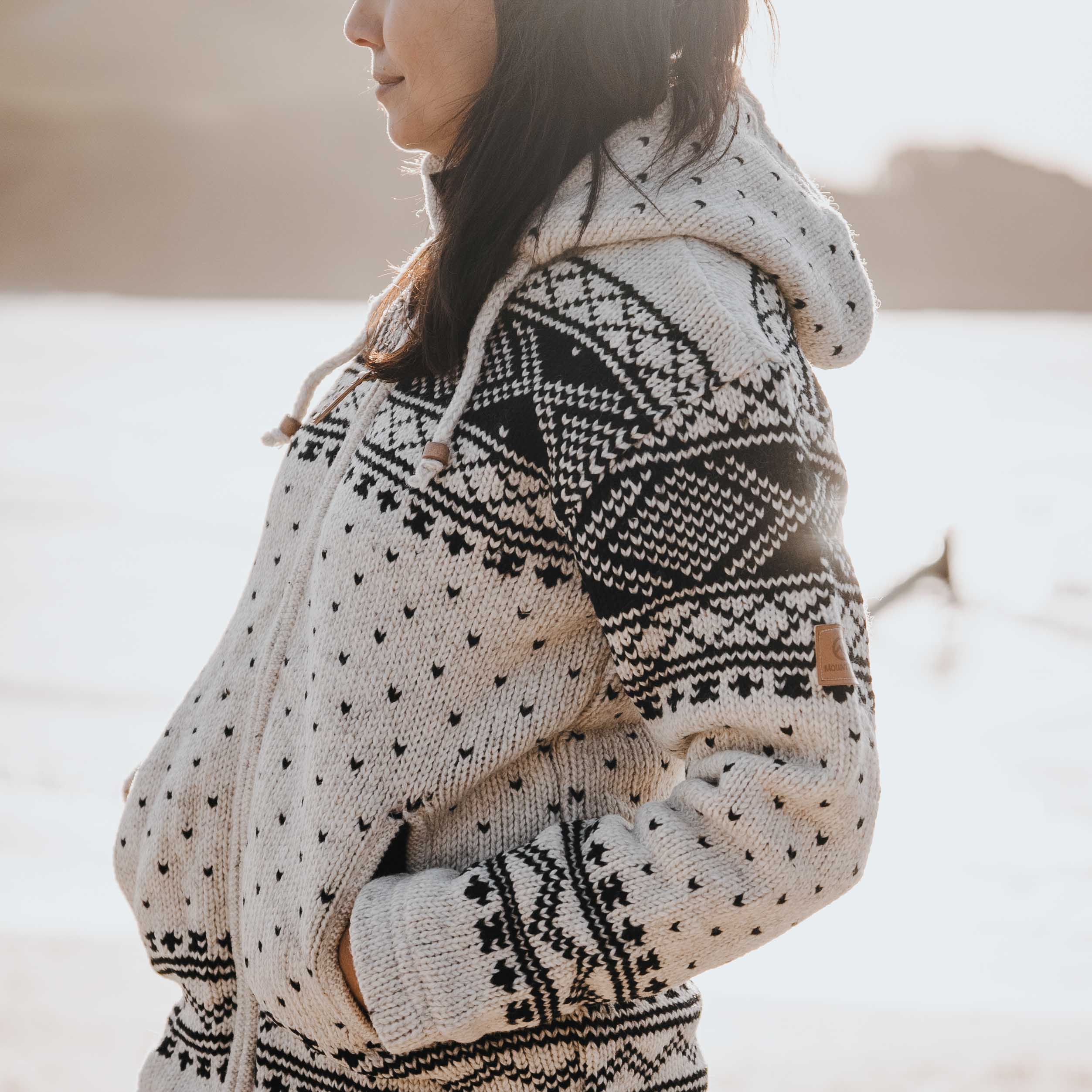 Women's Whistler NZ Wool Jacket - Oat - Image 4